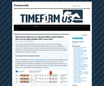 Timeformusblog.com(TimeformUS) Screenshot