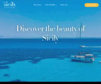 Timeforsicily.com(Time for Sicily) Screenshot