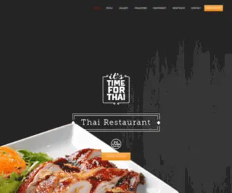 Timeforthai.com.au(It’s Time for Thai Kingsford) Screenshot
