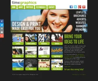 Timegraphics.co.uk(Time Graphics) Screenshot