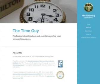 Timeguy.com(The Time Guy) Screenshot
