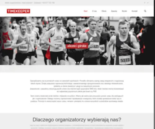 Timekeeper.pl(Elektroniczny pomiar czasu) Screenshot