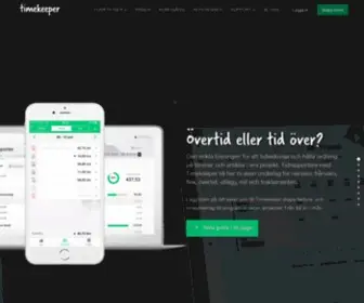 Timekeeper.se(Enkel tidrapportering) Screenshot