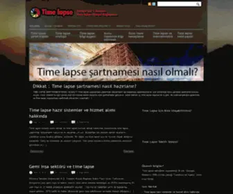 Timelapseturkiye.com(Time) Screenshot