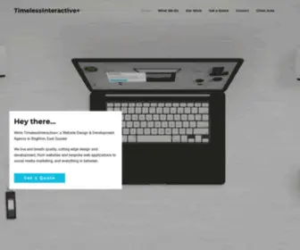 Timeless-Interactive.com(Web Design Horsham) Screenshot