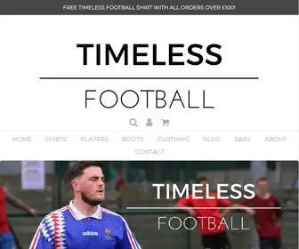 Timelessfootball.co.uk(Please Log In) Screenshot