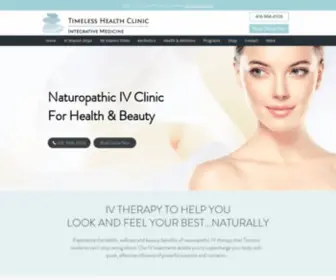 Timelesshealthclinic.com(Lumèr) Screenshot