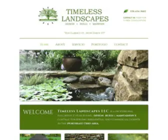 Timelesslandscapesllc.com(Timeless Landscapes LLC) Screenshot