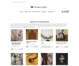 Timelessmetal.com(Timeless Metal) Screenshot