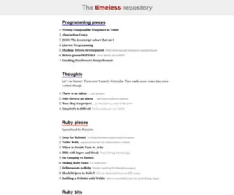 Timelessrepo.com(Nginx) Screenshot