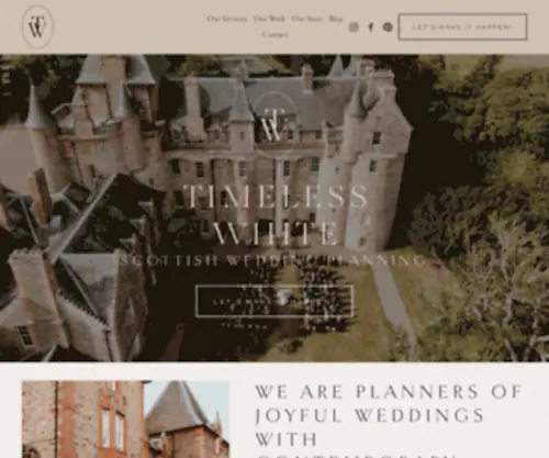 Timelesswhite.co.uk(Timeless White Wedding Planning) Screenshot