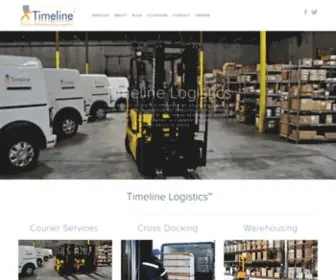 Timelinelogistics.com(Timeline Logistics) Screenshot