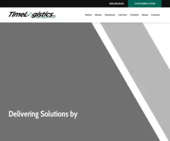 Timelogisticsinc.com(Time Logistics) Screenshot