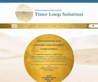 Timeloopsolution.de(Start) Screenshot