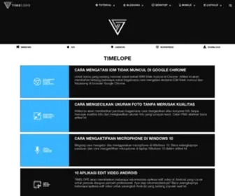 Timelope.com(Portal Tekno &amp; Digital Indonesia) Screenshot