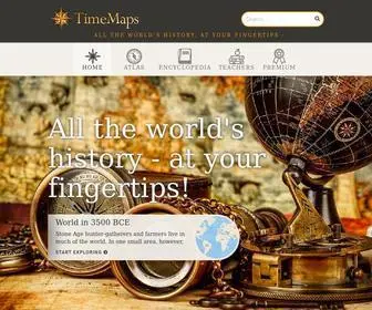 Timemaps.com(The Timemap of World history) Screenshot