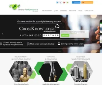 Timeo-Performance.com(Recruitment) Screenshot
