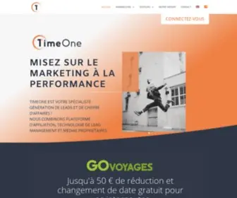 Timeone.io(Affiliation, programme d'affiliation, marketing à la performance, génération de leads) Screenshot