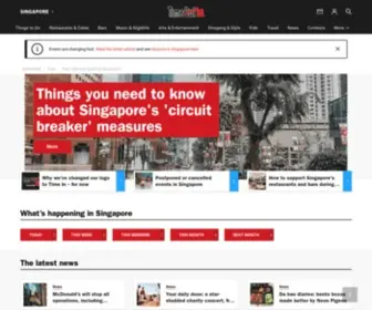 Timeoutsingapore.com(Time Out Singapore) Screenshot