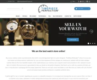 Timepieceperfection.com(Men & Women's Luxury Designer Watches for Sale) Screenshot