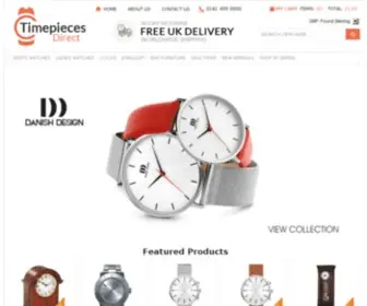 Timepiecesdirect.co.uk(Timepieces Direct) Screenshot