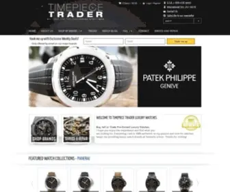 Timepiecetrader.com(Luxury Watches) Screenshot