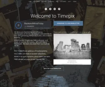 Timepix.uk(Timepix pins old photos to maps) Screenshot