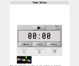 Timer-Online.com(Timer Online) Screenshot
