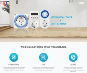 Timercn.com(Smart Digital Timers Manufacturers) Screenshot