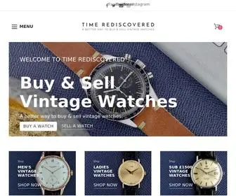 Timerediscovered.com(A Better Way to Buy) Screenshot