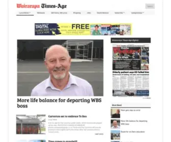 Times-Age.co.nz(The Wairarapa Times) Screenshot