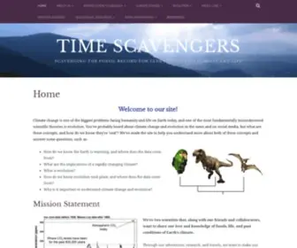 Timescavengers.blog(Climate change) Screenshot