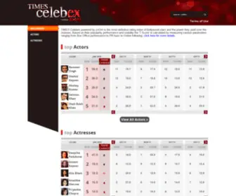 Timescelebex.com(Times Celebex) Screenshot