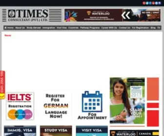 Timesconsultant.pk(Times Consultant) Screenshot