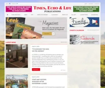 Timesechoandlife.co.uk(Times Echo and Life) Screenshot