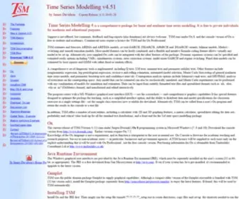 Timeseriesmodelling.com(Time Series Modelling 4) Screenshot