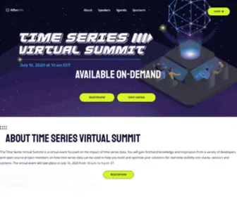 Timeseriessummit.com(Time Series Virtual Summit) Screenshot