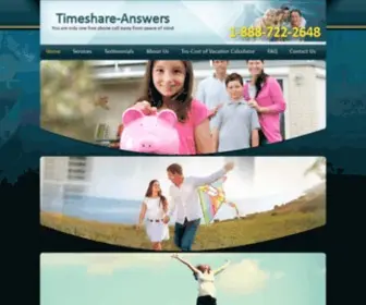 Timeshare-Answers.com(Cancel timeshare contract) Screenshot