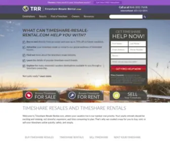Timeshare-Resale-Rental.com(Timeshare Resales and Rentals) Screenshot