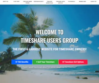 Timeshare-Users-Group.com(Registrant WHOIS contact information verification) Screenshot