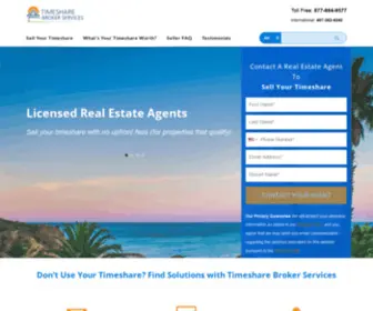 Timesharebrokerservices.com(Timeshare Broker Services) Screenshot