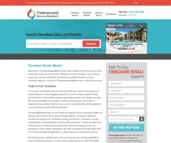 Timeshareresalemarket.com(Timeshares for Sale and Rent) Screenshot