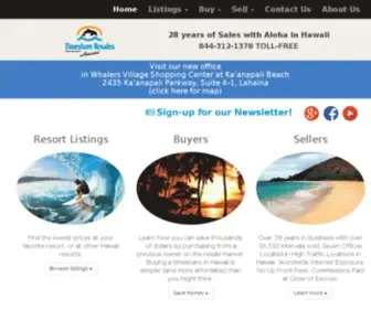 Timeshareresaleshawaii.com(Timeshare Resales Hawaii) Screenshot