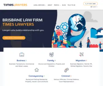 Timeslawyers.com.au(Brisbane Law Firm in Sunnybank Brisbane) Screenshot