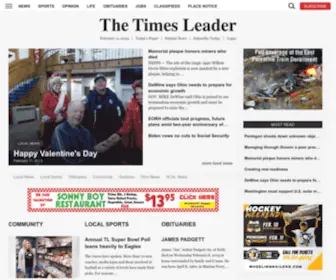 Timesleaderonline.com(News, Sports, Jobs and Community Info for Belmont County) Screenshot