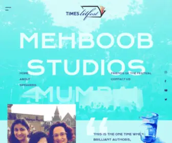 Timeslitfest.com(Times Litfest) Screenshot