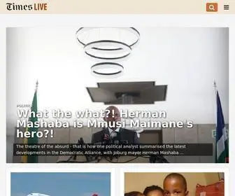 Timeslive.co.za(Breaking news) Screenshot