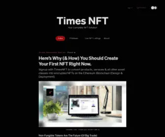 Timesnft.com(timesnft) Screenshot