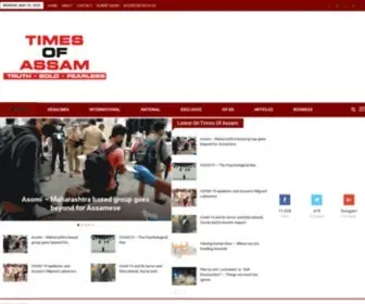 Timesofassam.com(Times of Assam) Screenshot
