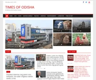 Timesofodisha.com(Timesofodisha) Screenshot